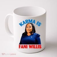 Karma Is Fani Willis Coffee Mug thumb 0