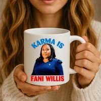 Karma Is Fani Willis Coffee Mug thumb 3