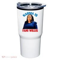 Karma Is Fani Willis Tumbler thumb 0