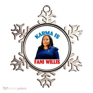 Karma Is Fani Willis Ornament