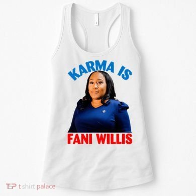 Karma Is Fani Willis Women's Tank Top