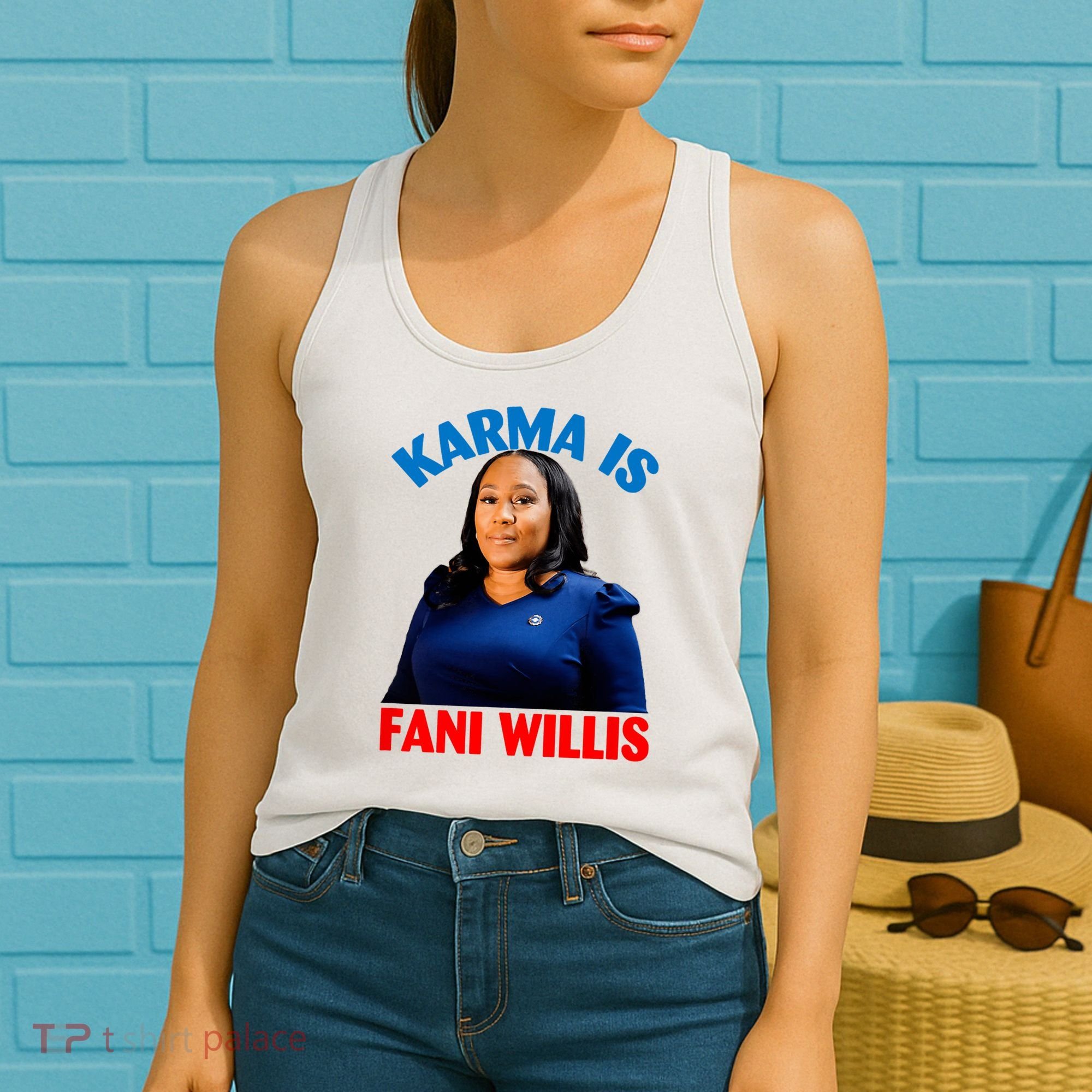 Karma Is Fani Willis Women's Tank Top