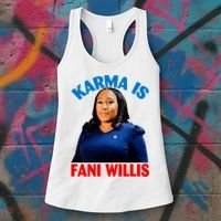 Karma Is Fani Willis Women's Tank Top thumb 3