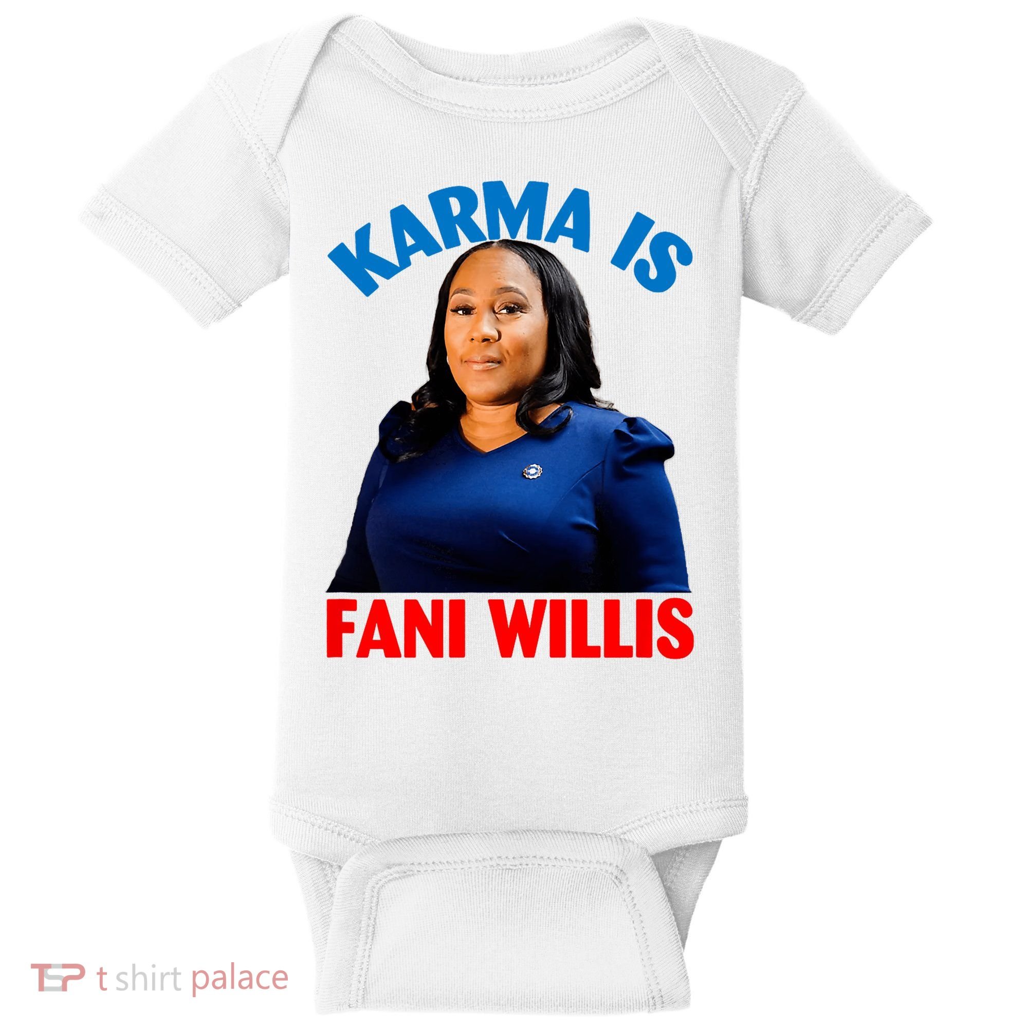 Karma Is Fani Willis Baby Bodysuit