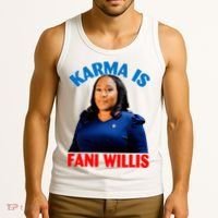 Karma Is Fani Willis Tank Top thumb 3