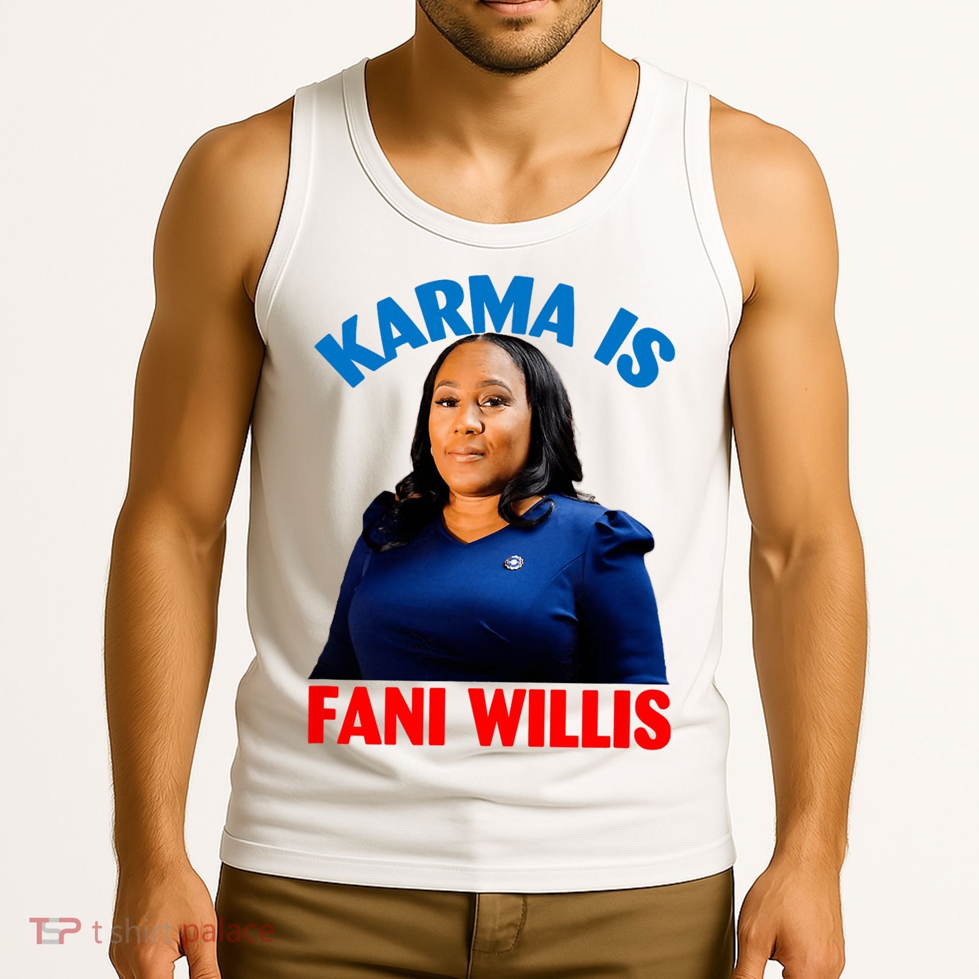 Karma Is Fani Willis Tank Top