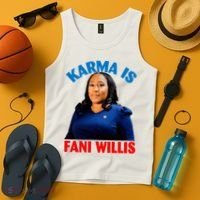 Karma Is Fani Willis Tank Top thumb 4