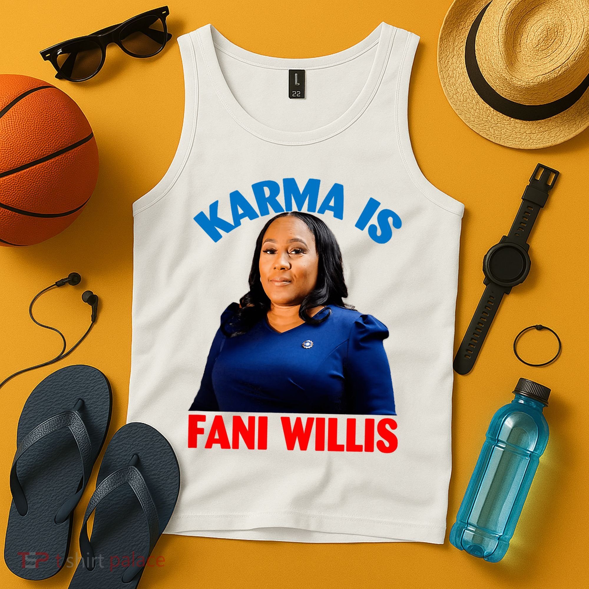 Karma Is Fani Willis Tank Top