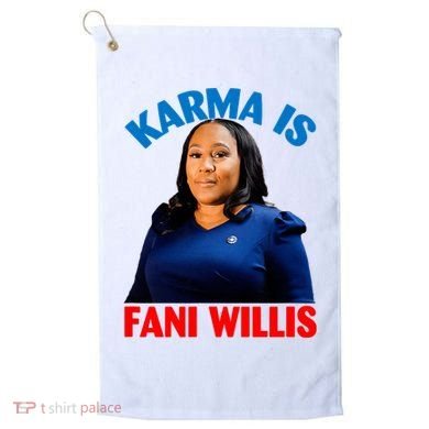 Karma Is Fani Willis Golf Towel
