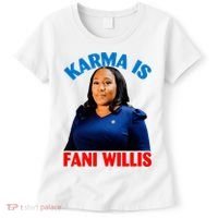Karma Is Fani Willis Women's T-Shirt thumb 0