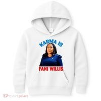 Karma Is Fani Willis Kids Hoodie thumb 0
