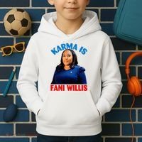 Karma Is Fani Willis Kids Hoodie thumb 2