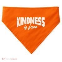 Kindness Is Free USA-Made Doggie Bandana thumb 0
