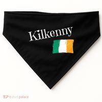 Kilkenny Ireland Flag Irish City Saint Patrick's Day USA-Made Doggie Bandana thumb 0