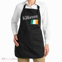 Kilkenny Ireland Flag Irish City Saint Patrick's Day Apron thumb 2