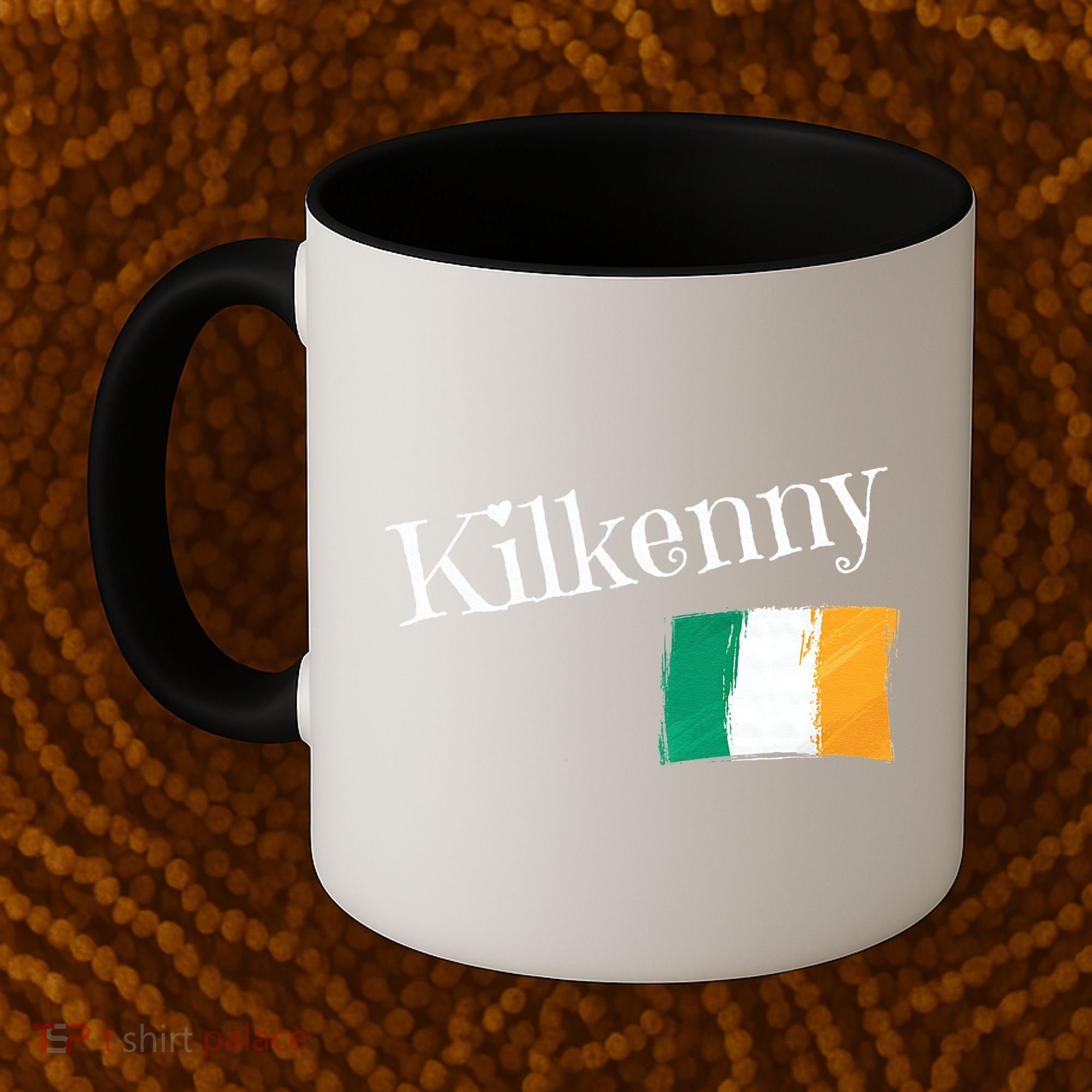 Kilkenny Ireland Flag Irish City Saint Patrick's Day Coffee Mug