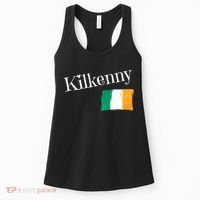 Kilkenny Ireland Flag Irish City Saint Patrick's Day Women's Tank Top thumb 0