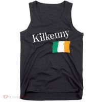 Kilkenny Ireland Flag Irish City Saint Patrick's Day Tank Top thumb 0