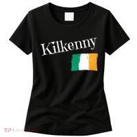 Kilkenny Ireland Flag Irish City Saint Patrick's Day Women's T-Shirt thumb 0