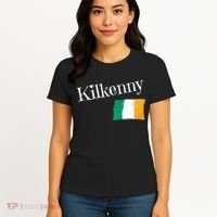 Kilkenny Ireland Flag Irish City Saint Patrick's Day Women's T-Shirt thumb 4