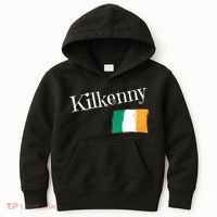 Kilkenny Ireland Flag Irish City Saint Patrick's Day Kids Hoodie thumb 0