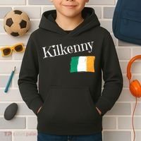 Kilkenny Ireland Flag Irish City Saint Patrick's Day Kids Hoodie thumb 2