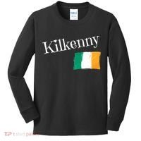 Kilkenny Ireland Flag Irish City Saint Patrick's Day Kids Long Sleeve Shirt thumb 0