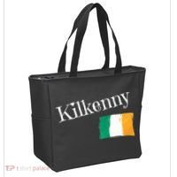 Kilkenny Ireland Flag Irish City Saint Patrick's Day Tote Bag thumb 2