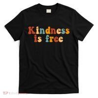 Kindness Is Free Be Kind Retro T-Shirt thumb 0