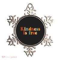 Kindness Is Free Be Kind Retro Ornament thumb 0