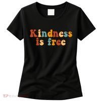 Kindness Is Free Be Kind Retro Women's T-Shirt thumb 0