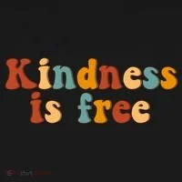 Kindness Is Free Be Kind Retro Women's T-Shirt thumb 6
