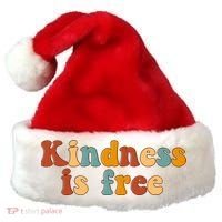 Kindness Is Free Be Kind Retro Santa Hat thumb 0