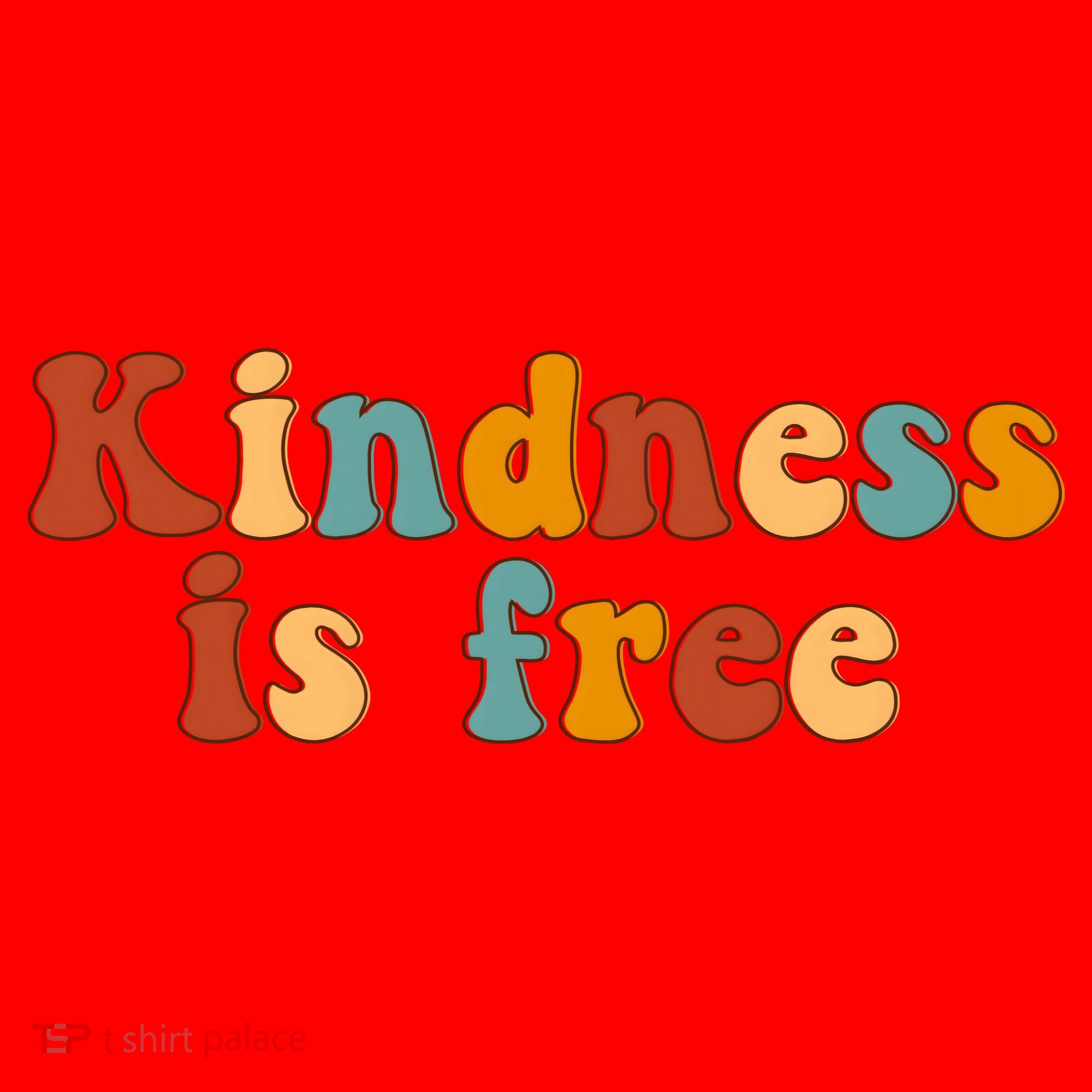 Kindness Is Free Be Kind Retro Santa Hat