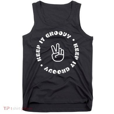 Keep It Groovy Peace Sign Tank Top
