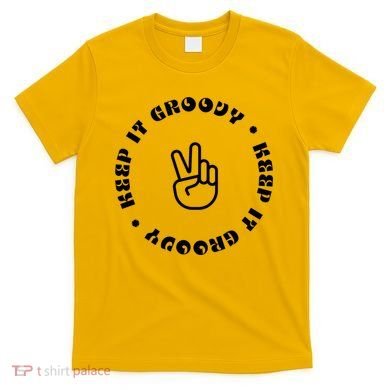Keep It Groovy Peace Sign T-Shirt