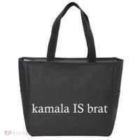 Kamala Is Green Brat Tote Bag thumb 0