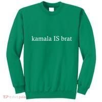 Kamala Is Green Brat Sweatshirt thumb 0