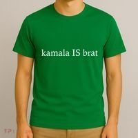 Kamala Is Green Brat T-Shirt thumb 3