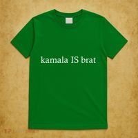 Kamala Is Green Brat T-Shirt thumb 5