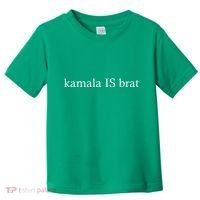 Kamala Is Green Brat Toddler T-Shirt thumb 0