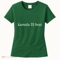 Kamala Is Green Brat Women's T-Shirt thumb 0
