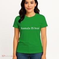 Kamala Is Green Brat Women's T-Shirt thumb 4