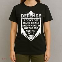 Kids Ice Hockey TShirt Funny Defenseman Player Tee Gift T-Shirt thumb 4