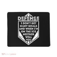 Kids Ice Hockey TShirt Funny Defenseman Player Tee Gift Mousepad thumb 0
