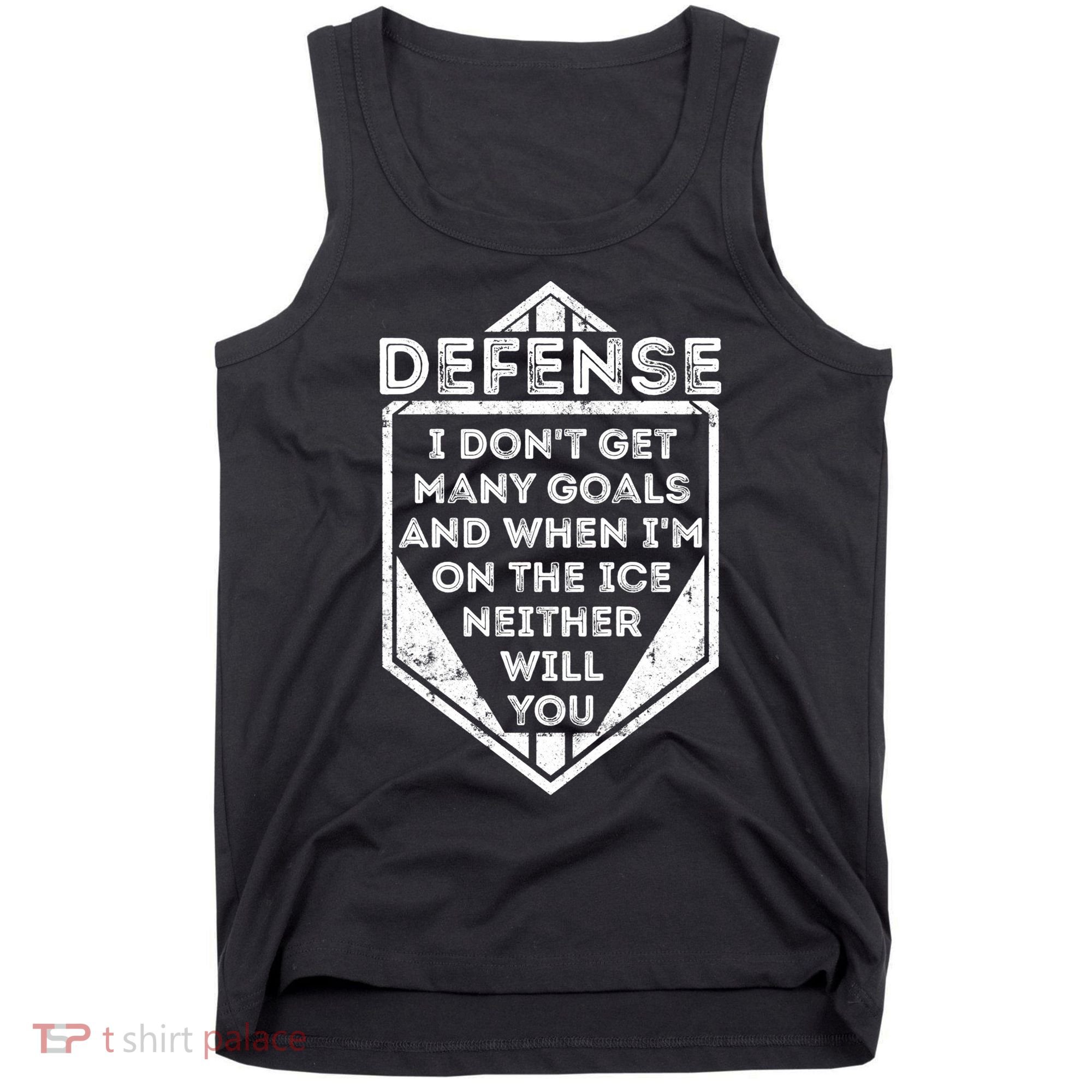 Kids Ice Hockey TShirt Funny Defenseman Player Tee Gift Tank Top