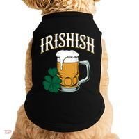Kinda Irish Irishish Funny St Patrick’S Day Beer Ing Funny Gift Doggie Tank thumb 0