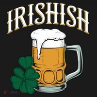 Kinda Irish Irishish Funny St Patrick’S Day Beer Ing Funny Gift Ornament thumb 1