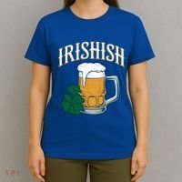 Kinda Irish Irishish Funny St Patrick’S Day Beer Ing Funny Gift T-Shirt thumb 4