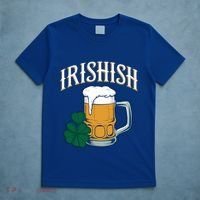 Kinda Irish Irishish Funny St Patrick’S Day Beer Ing Funny Gift T-Shirt thumb 5